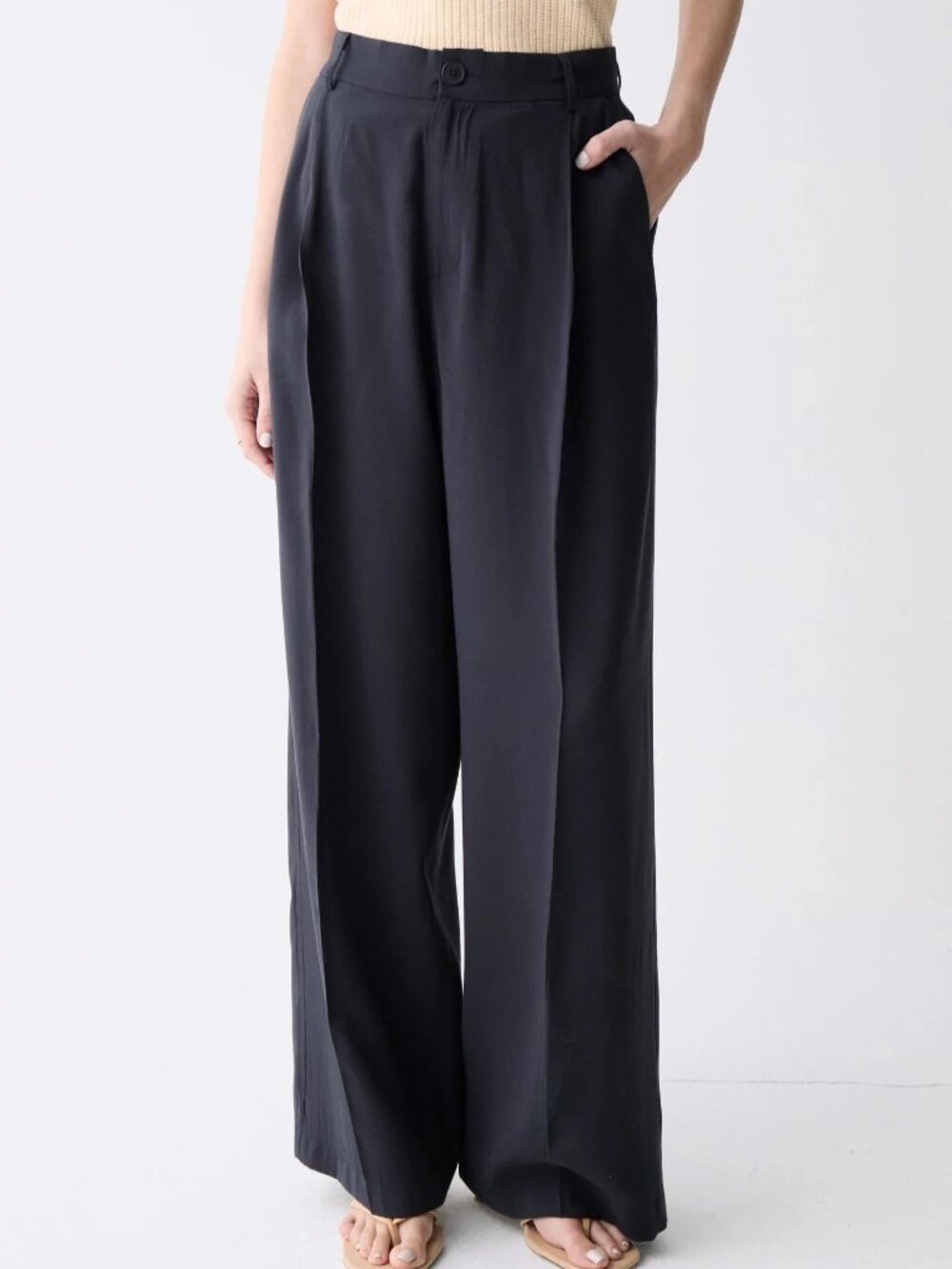 Caterina Navy Trouser Pants